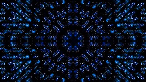 abstract kaleidoscope pattern with full colors. magic mandala. 4k
