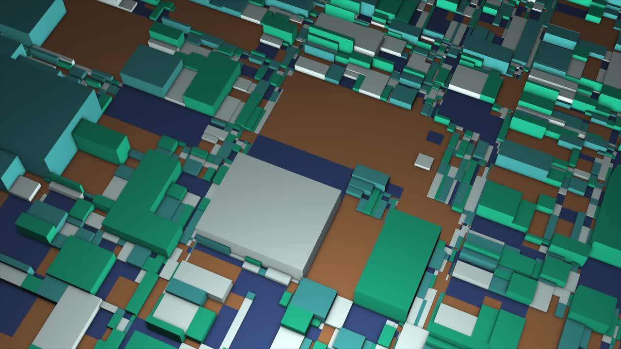 Fondo geométrico 3D abstracto