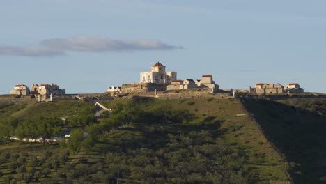 forte da nossa senhora da graca fortress view from elvas in alentejo, portugal