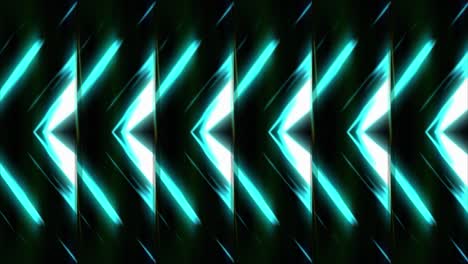 abstract geometric background with glowing blue and green shapes