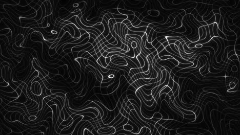 patrón de línea abstracto en blanco y negro