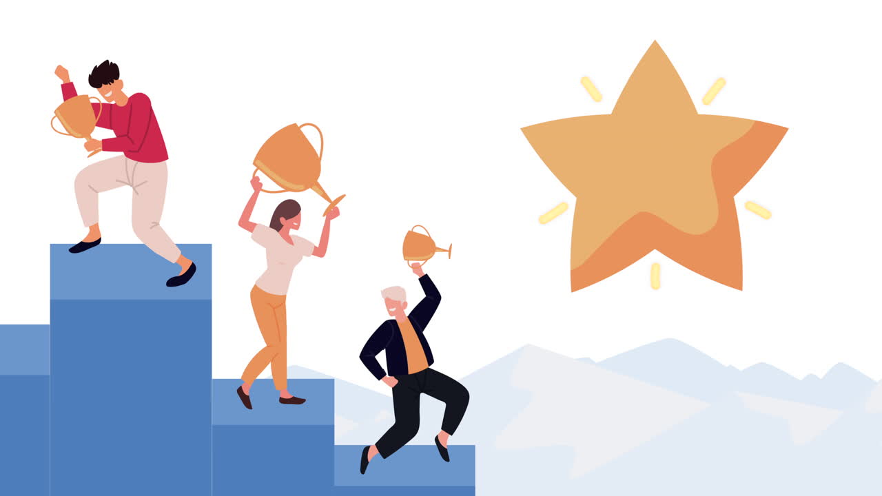 Team Celebrating Achievements