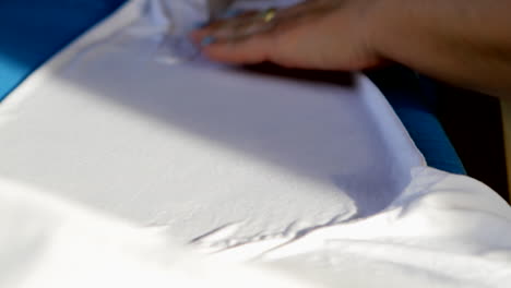 Ironing-a-white-shirt