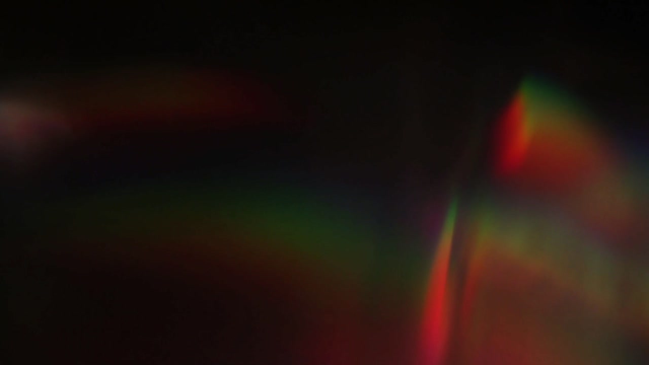 Farverig abstrakt lyslækage og lens flare-overlay
