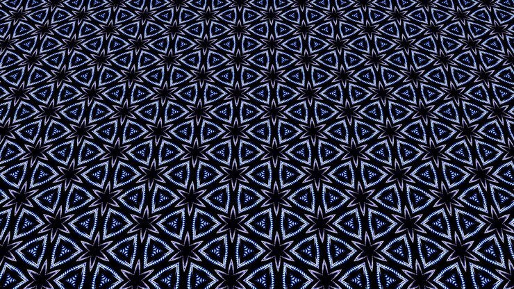 Motivo video grafico con figure geometriche che si inclina verso l'alto e si muove.