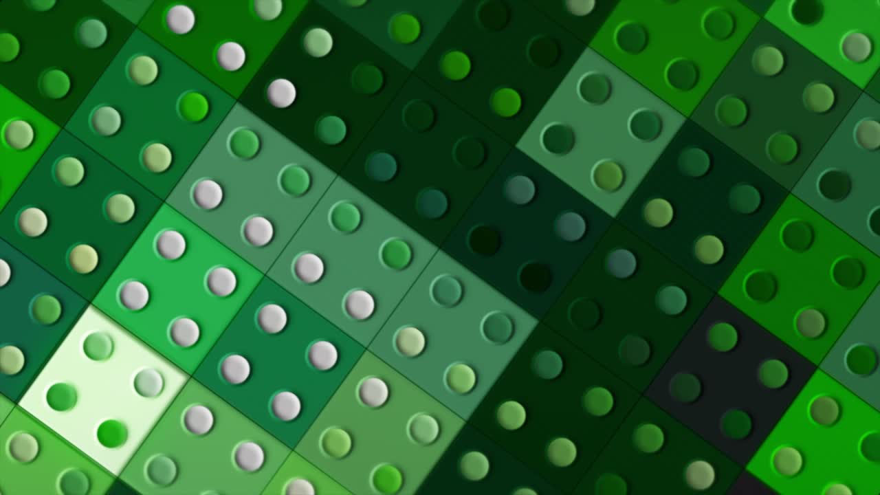 Abstract Green Geometric Pattern Background