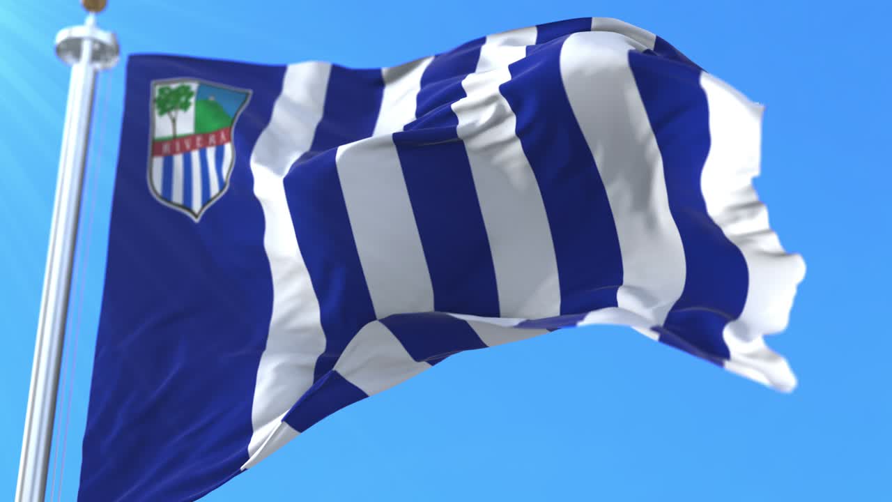 bandera del departamento de rivera, uruguay
