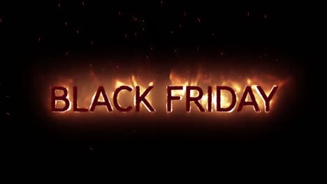 Black-Friday-text-appearing-on-fire