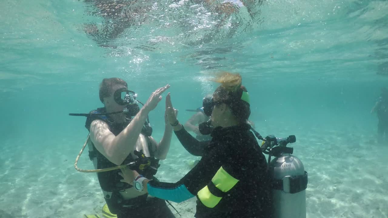 Scuba dive course