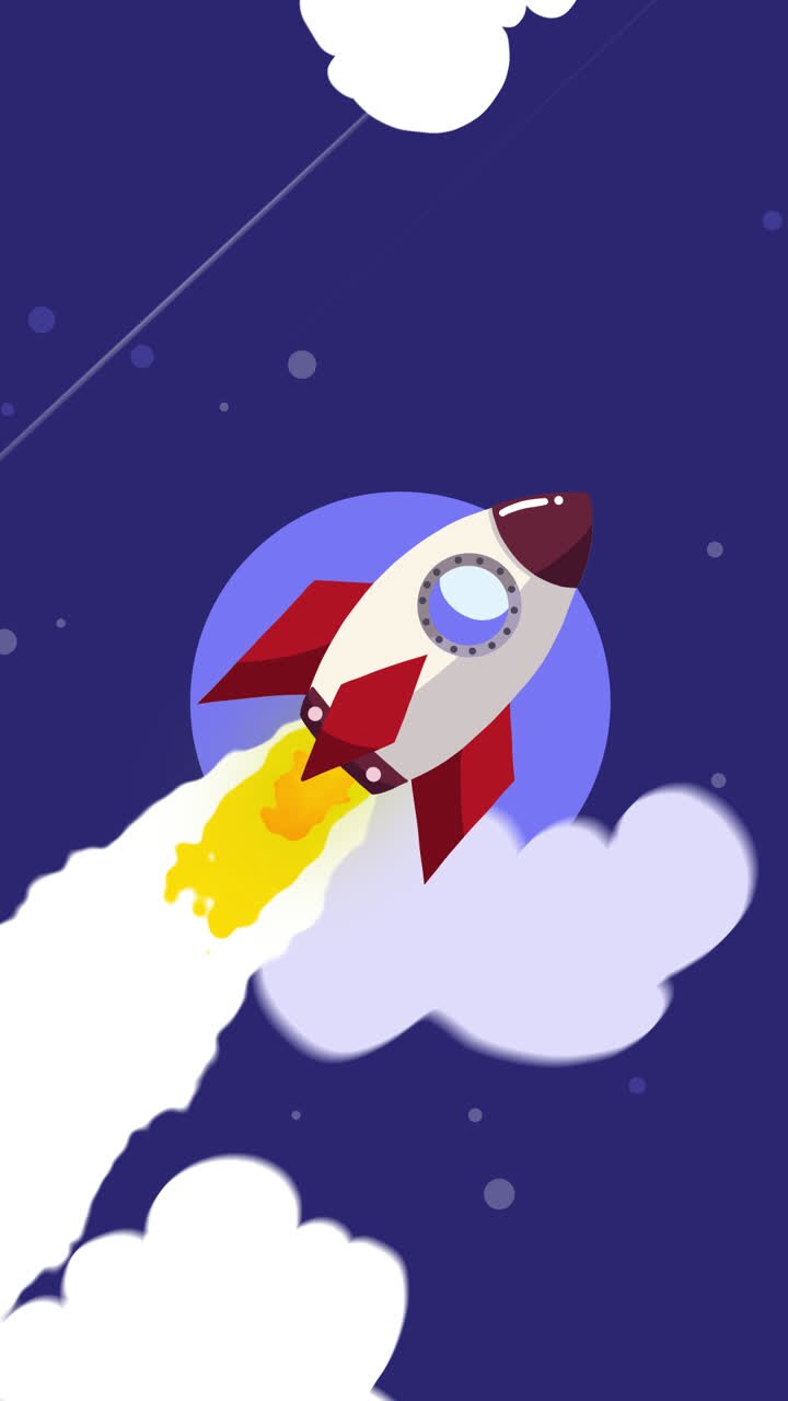 Rocket in Space