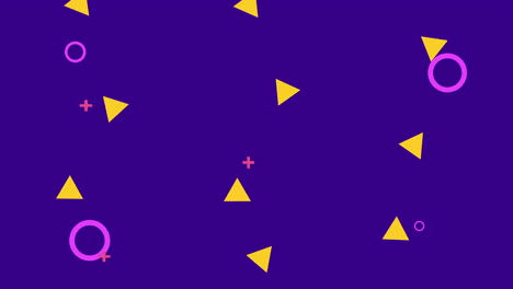 colores y figuras geométricas animación