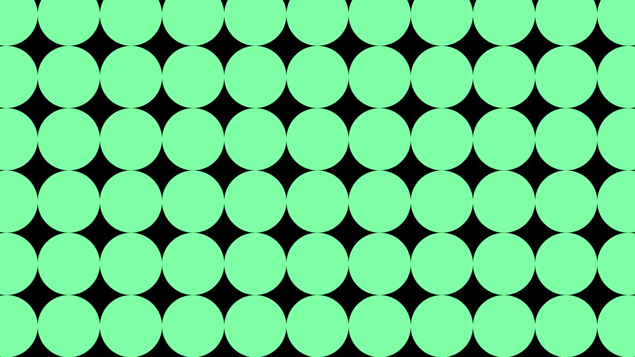 폴카 도트 배경 모션 그래픽