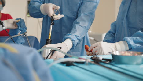 laparoscopic surgery procedure