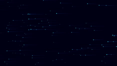 bucle de fondo de la tecnología cibernética 4k