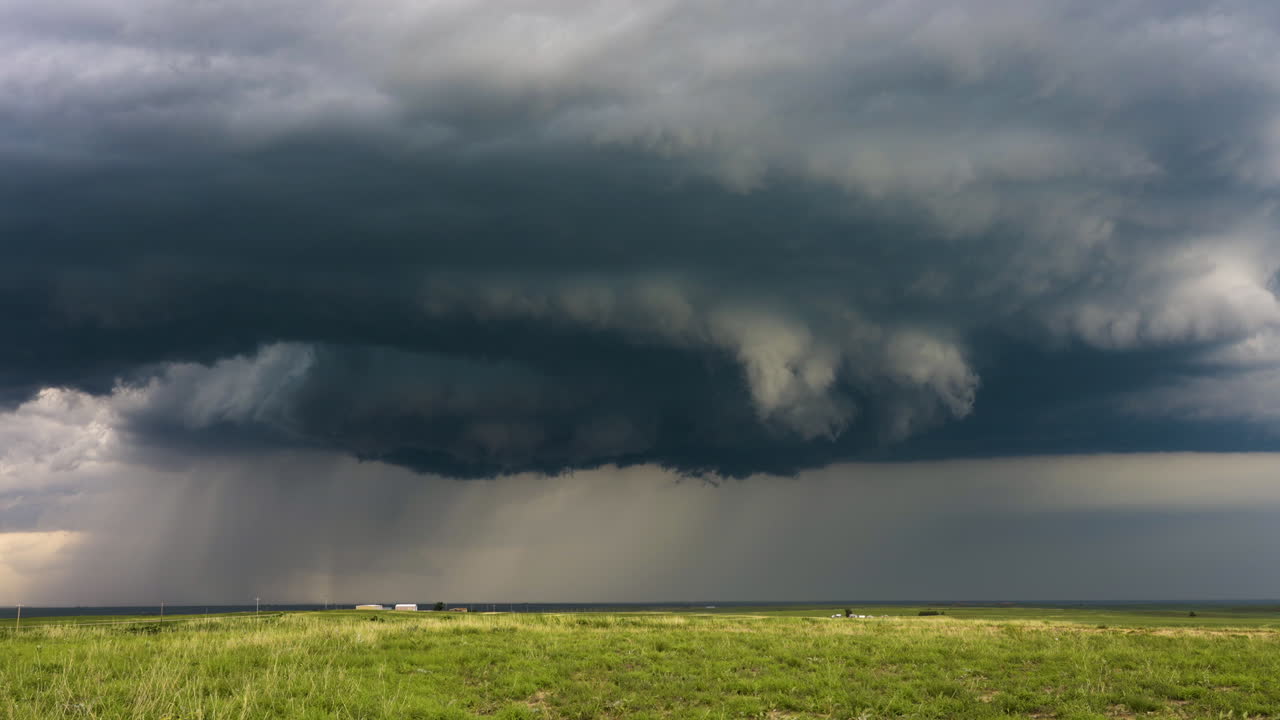 Storm Clouds Building Scary Sky Threatening Weather