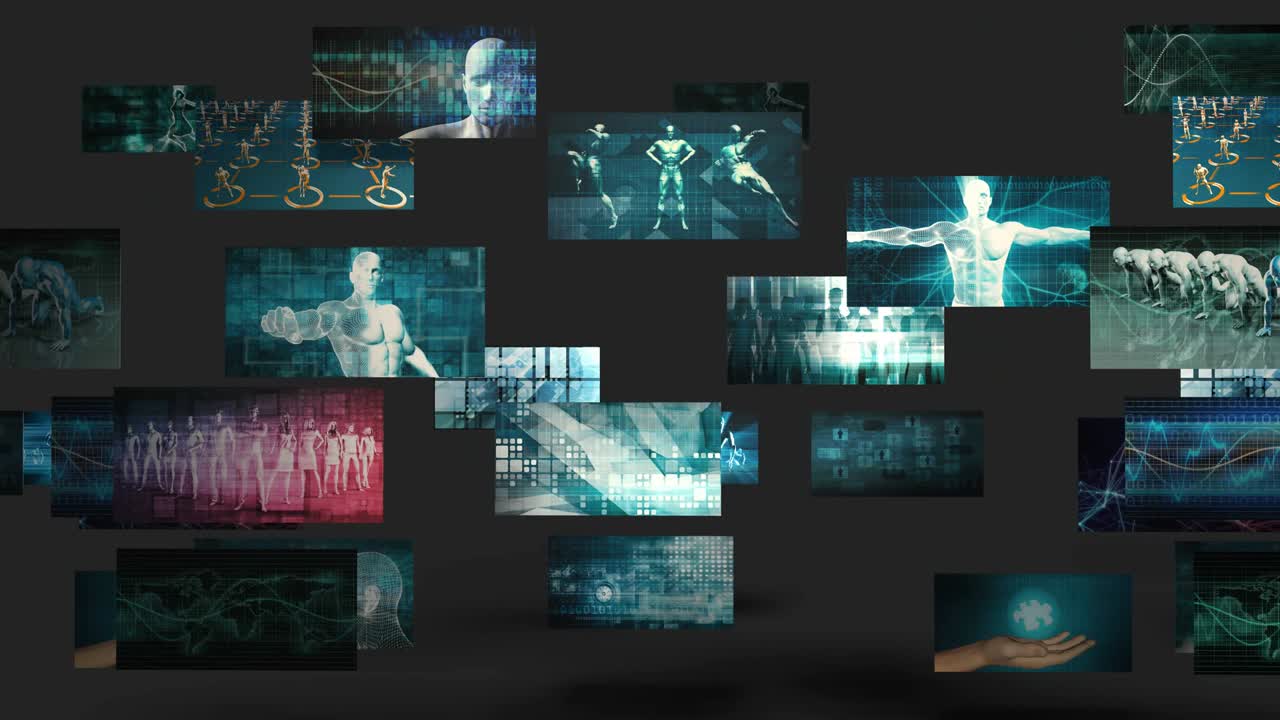 Multimedia Entertainment Video Wall Looping