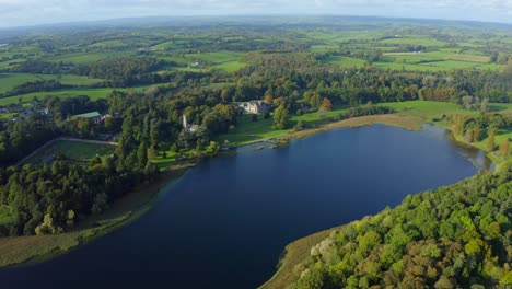 Castillo-Leslie-Estate,-Glaslough,-Monaghan,-Irlanda,-Octubre-De-2021