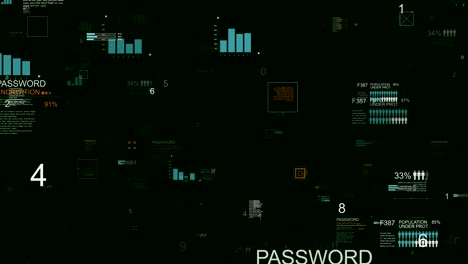 el zoom de la infografía en bucle en la animación.