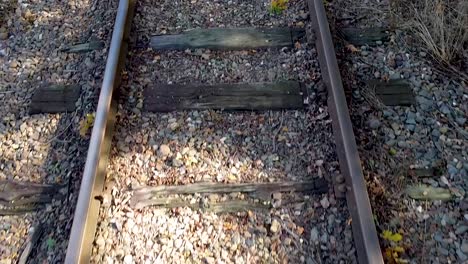 old railroad, like train moving forward.