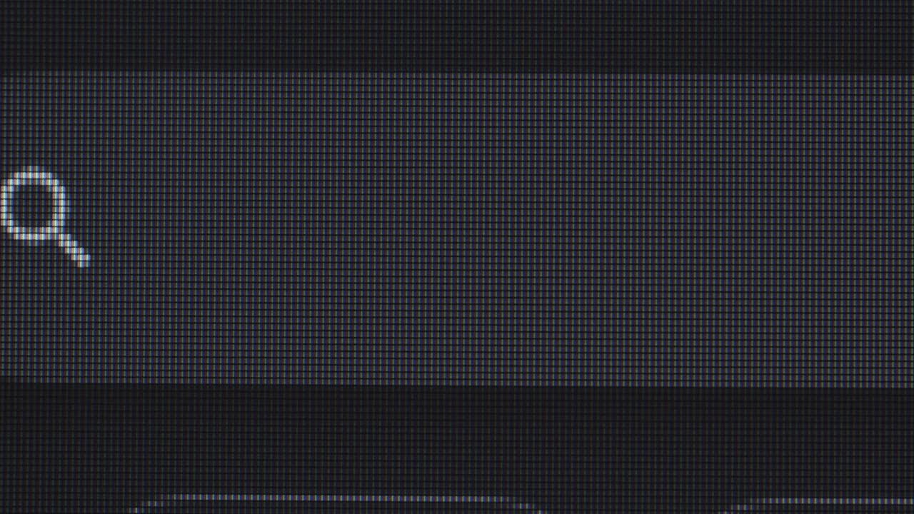 Putin's Speech on Computer Screen