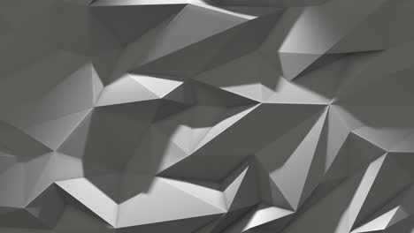 fondo blanco abstracto de bajo poli triángulo con sombra