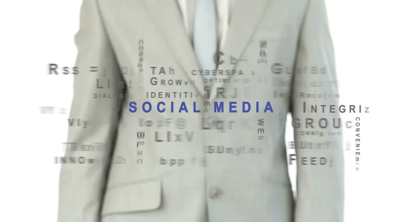 소셜 미디어 버튼을 누르십시오.