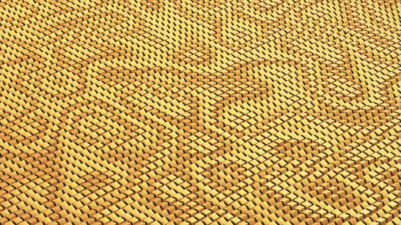 다채로운 파동하는 큐브 루프