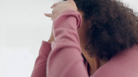 Hands,-face-and-lotion-with-woman-in-bathroom