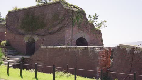 ruins of fort on tomogashima island, seto inland sea of japan