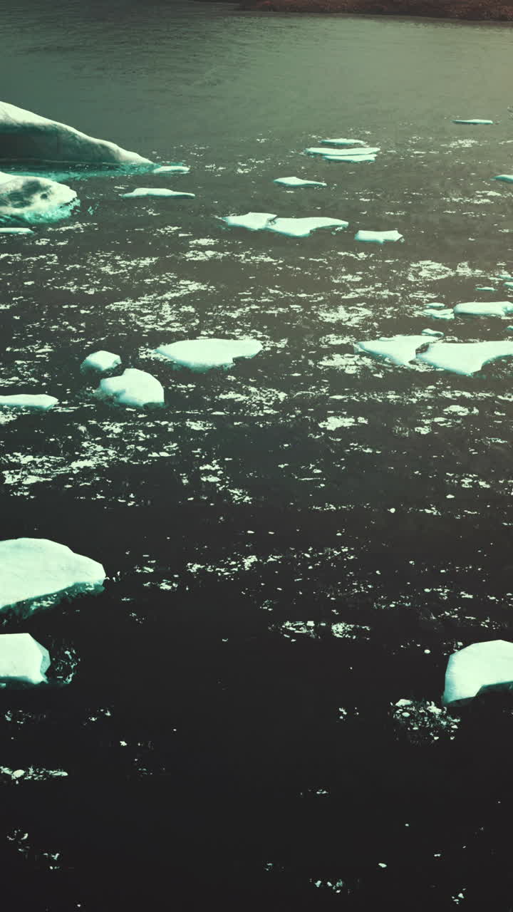 바다 속 의 빙산 들