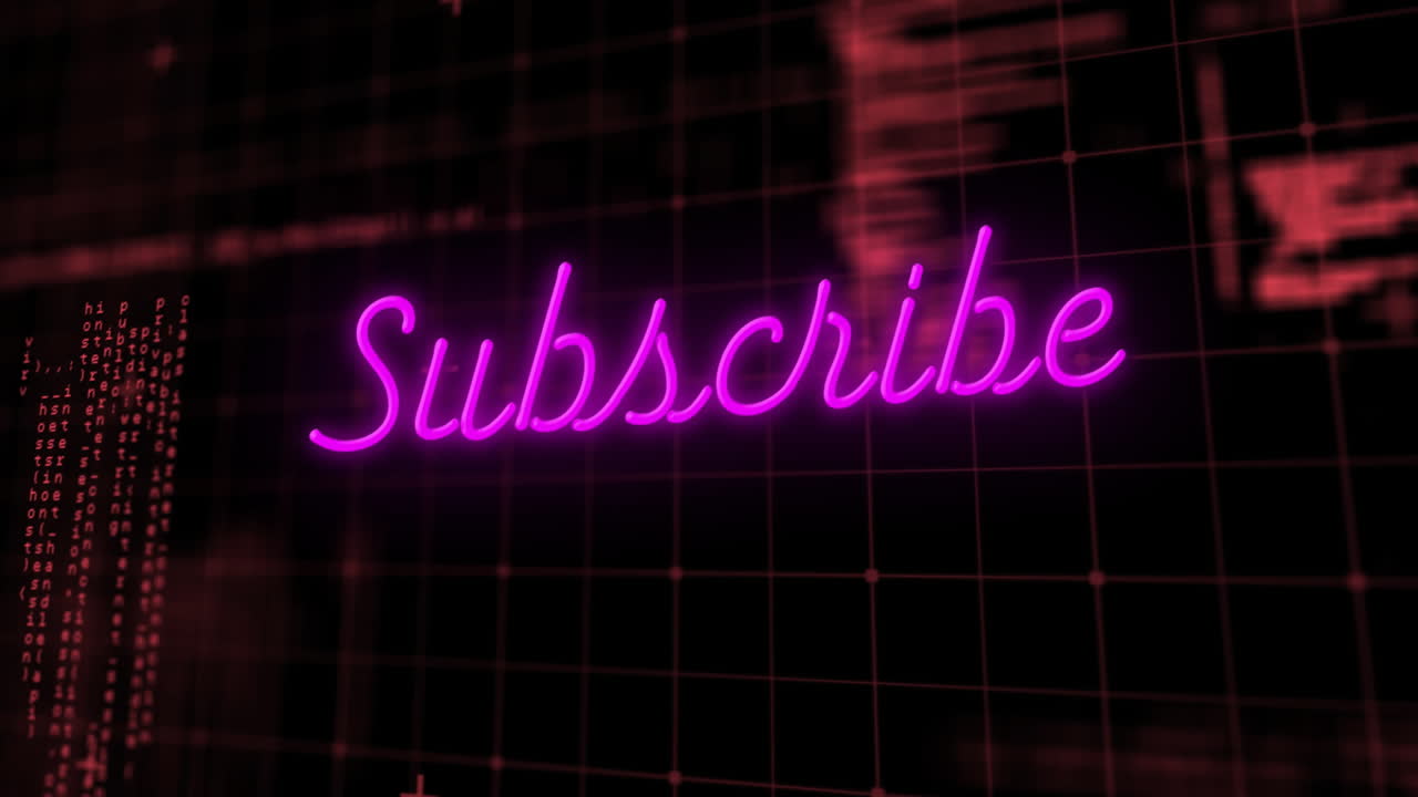 animación del texto de suscripción a través del procesamiento de datos