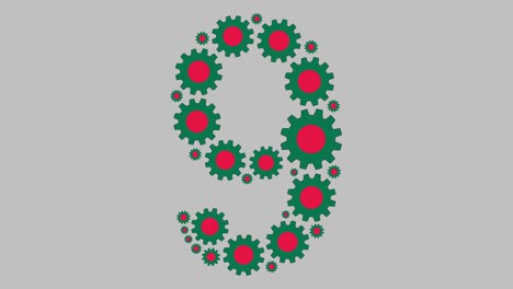 el número nueve de bangladesh