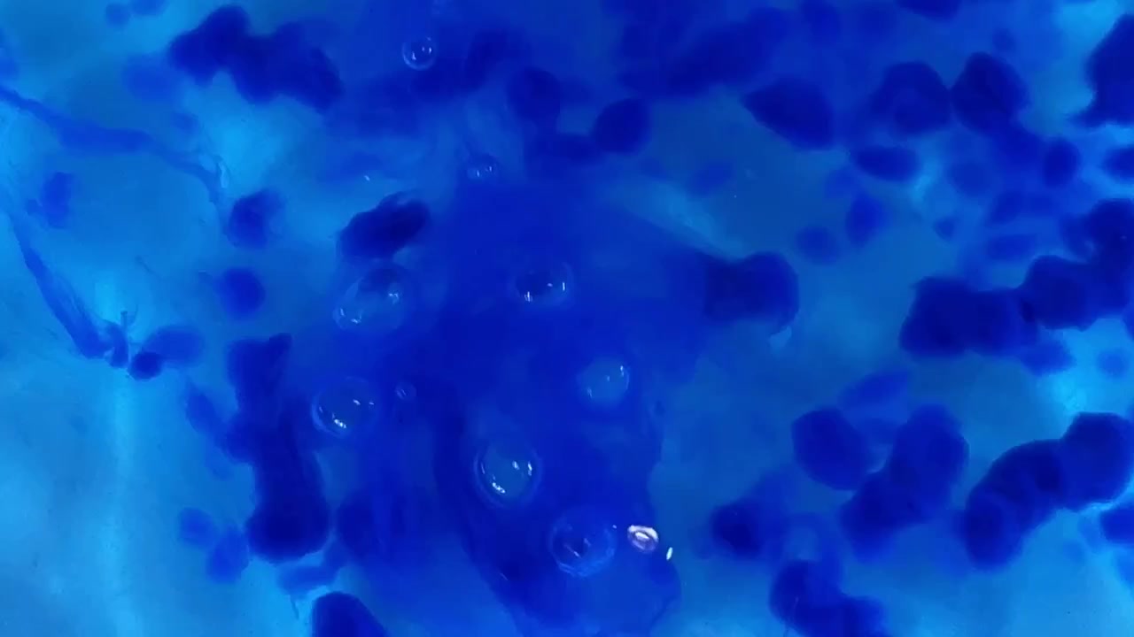 Sfondo astratto organico blu