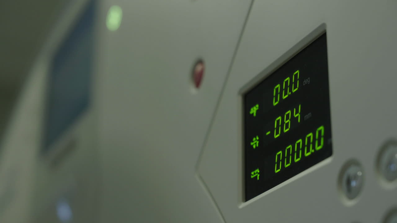 Medical Equipment Control Panel