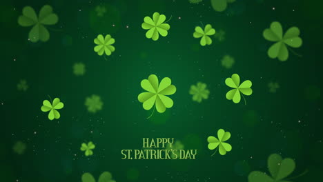 feliz dia de san patricio animacion con texto 4