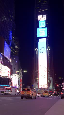 times square at night