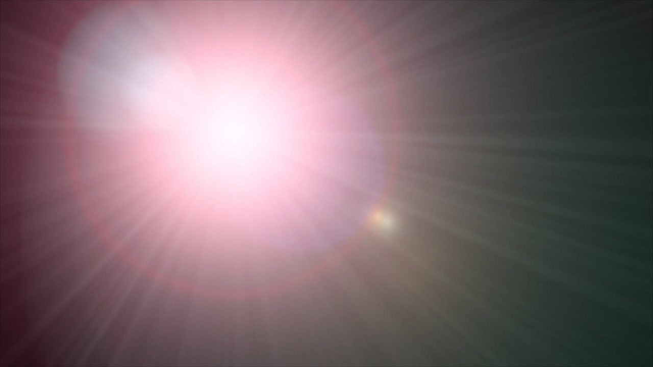 Abstract Light Flares and Optical Lens Effects