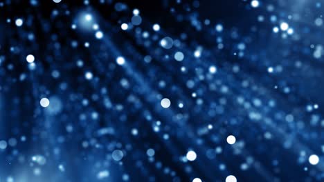 particles blue dust abstract light bokeh motion titles cinematic background loop