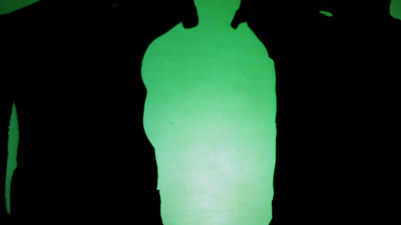 Shadow Silhouettes of People