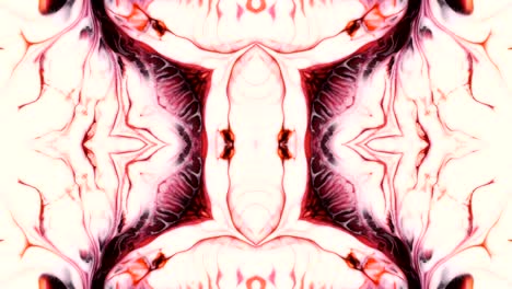 movimiento de fondo de kaleidoscopio abstractamente colorido