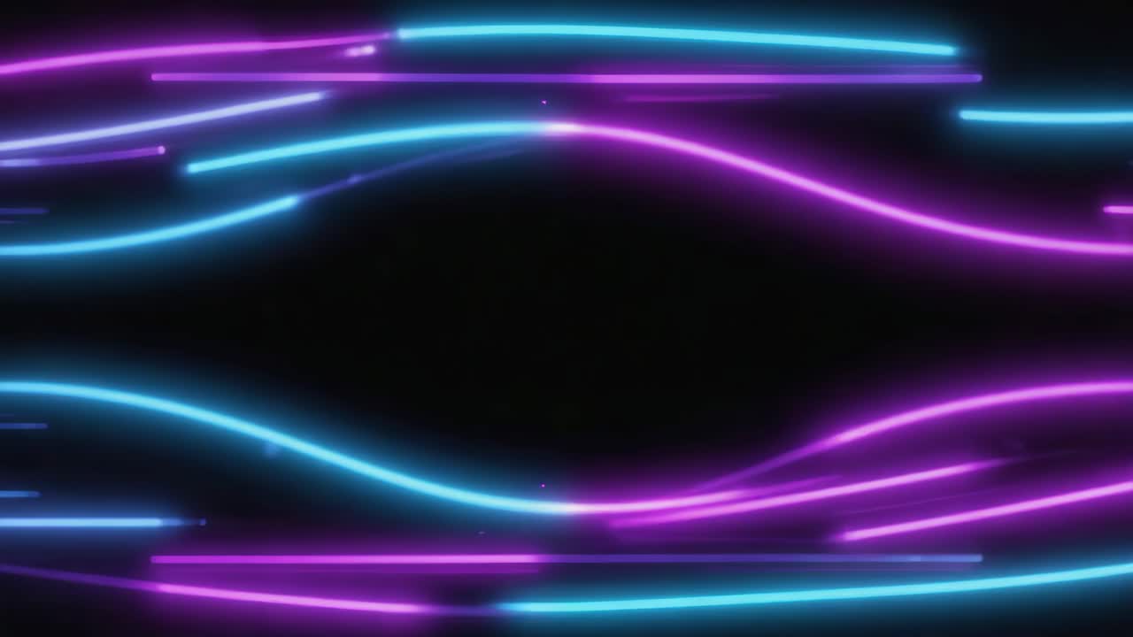 Abstract Neon Lights Background