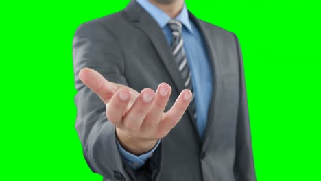 Businessman-gesturing