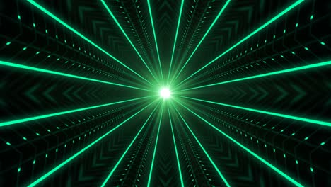 corredor de tecnología abstracta en bucle
