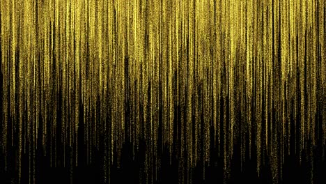 abstract golden glittering particles light rays rain seamlessly looped background 4k