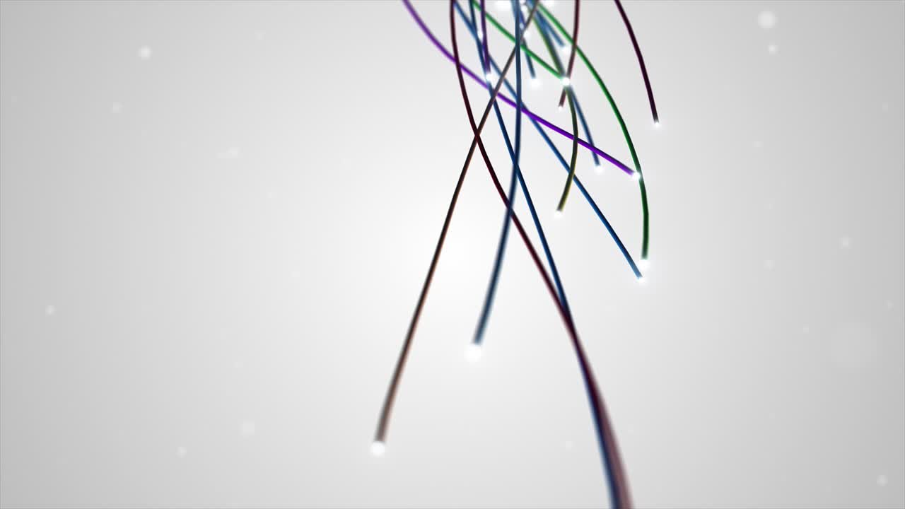 líneas abstractas y coloridas