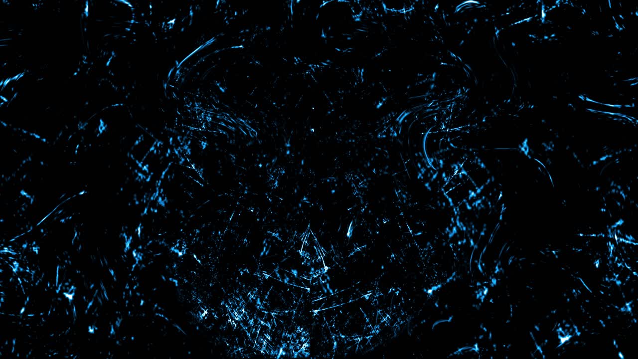 Dark, abstract texture with deep blue highlights and subtle movement. A seamless loop for horror, sci-fi, or moody grunge-style motion backgrounds