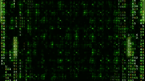 green hi-tech digital futuristic background.