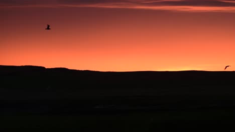 impresionante amanecer en escocia