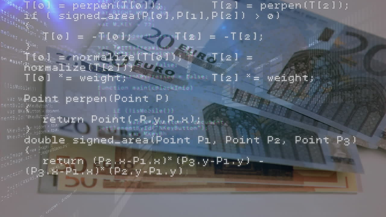 프로그램 코드와 유로