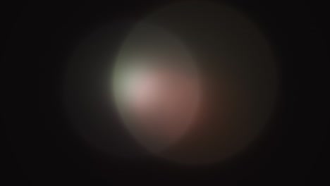 beautiful lens flare light streak with easy motion and film grain